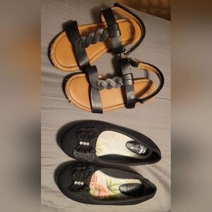 Wonder Nation sandals 12 & Dominique Nicole Dress Shoes 13